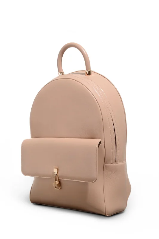 Billie Backpack in Nude Nappa Leather