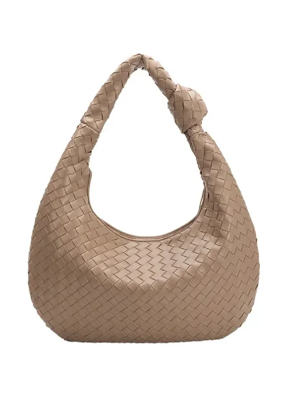 Katherine XL Recycled Vegan Bag - Tan