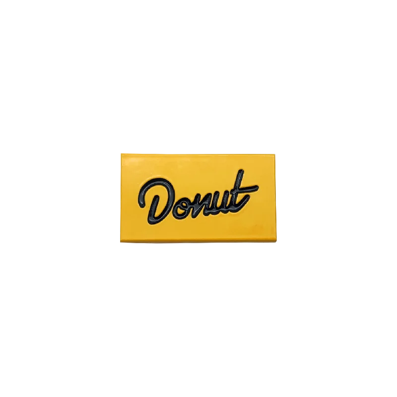 Donut Box Logo Pin