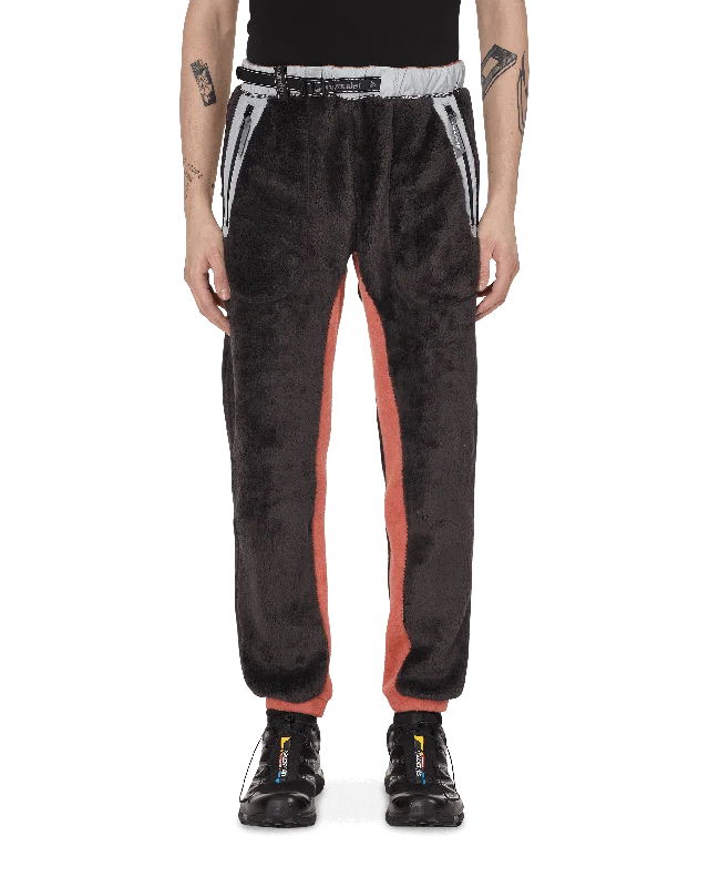 Slam Jam High Loft Polartec Fleece Pants Black