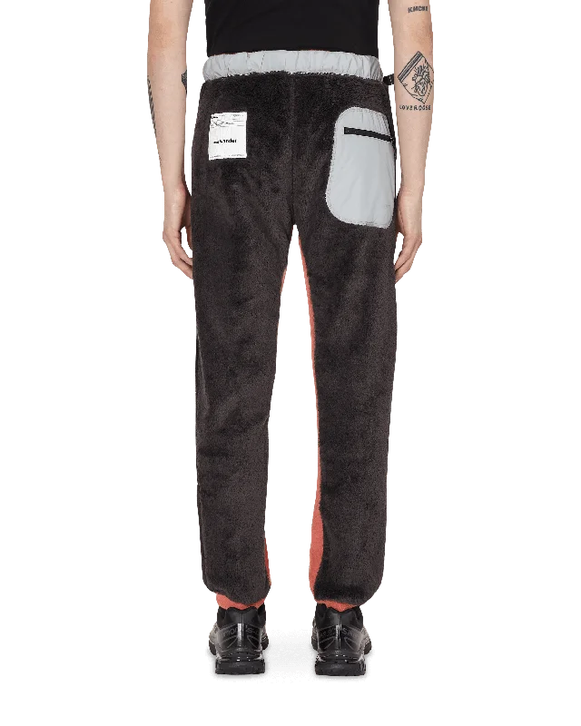 Slam Jam High Loft Polartec Fleece Pants Black