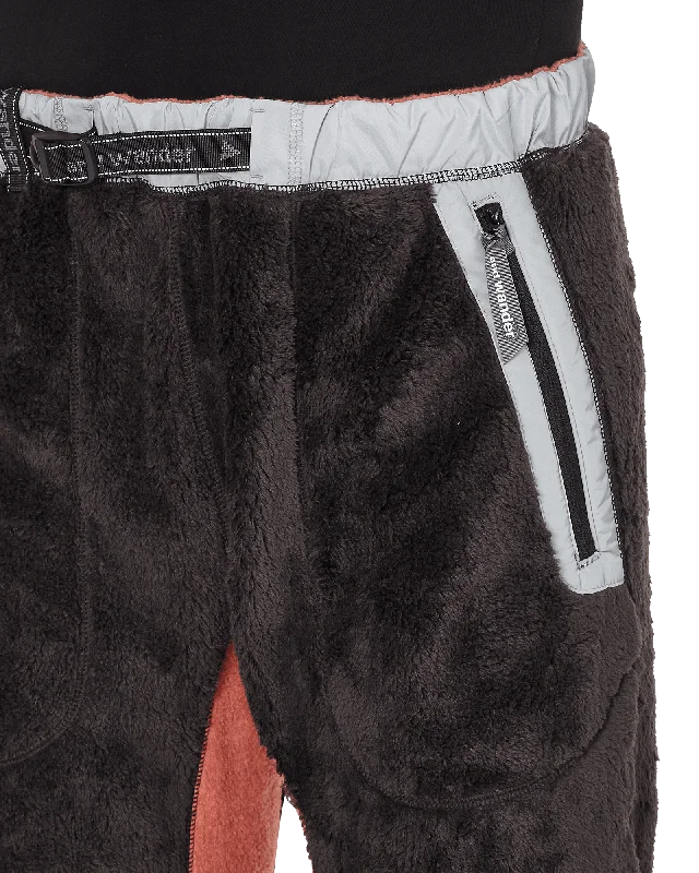 Slam Jam High Loft Polartec Fleece Pants Black