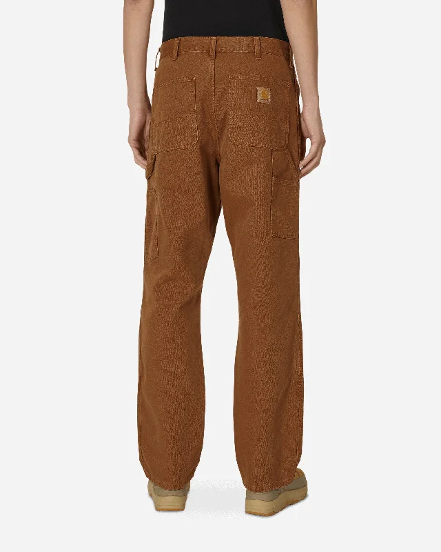 Double Knee Pants Brown