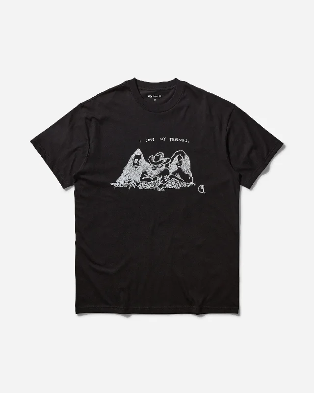 Pepe Friends T-Shirt Black