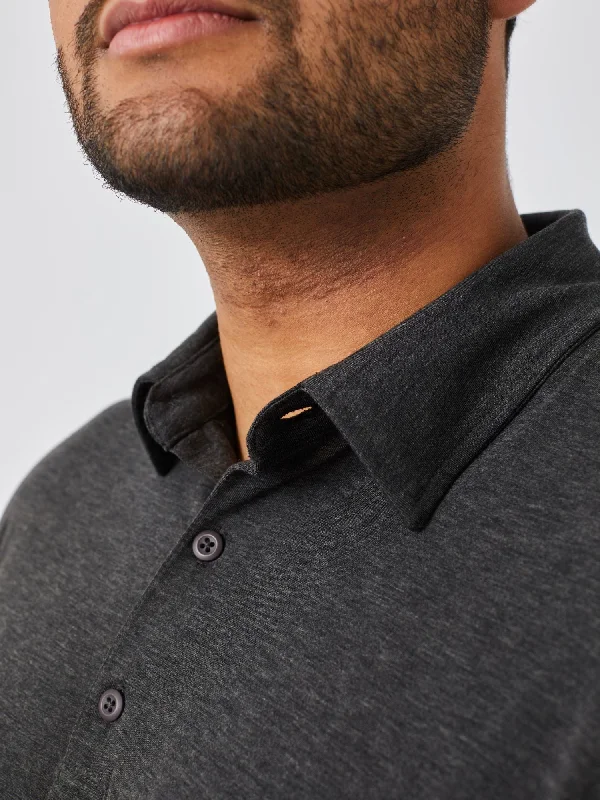 Charcoal Performance Polo