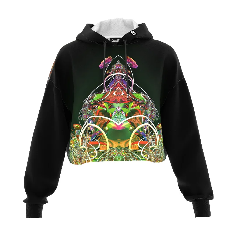 Galactic Priest Cropped Hoodie