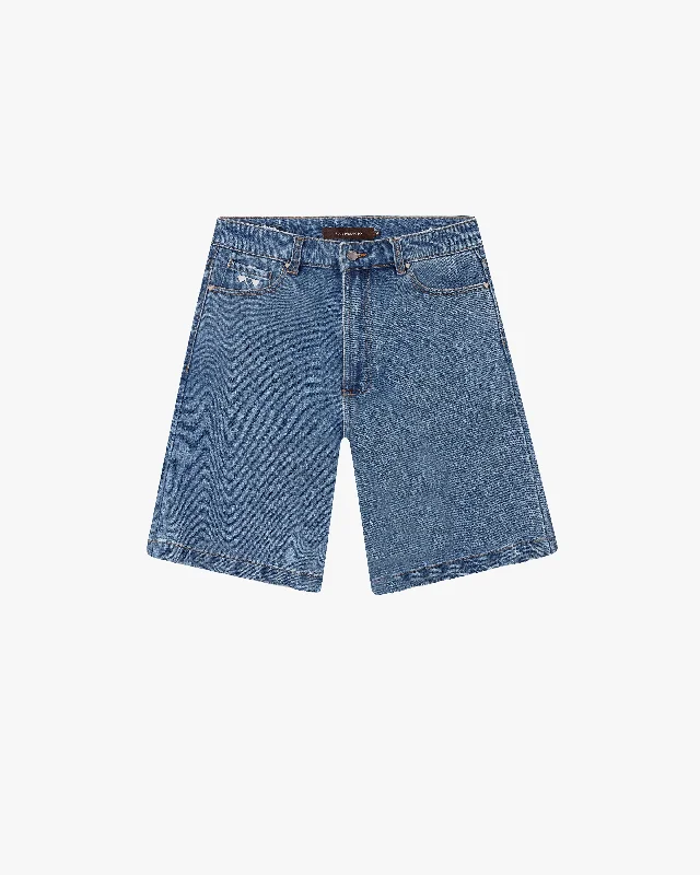 DENIM SHORTS BLUE