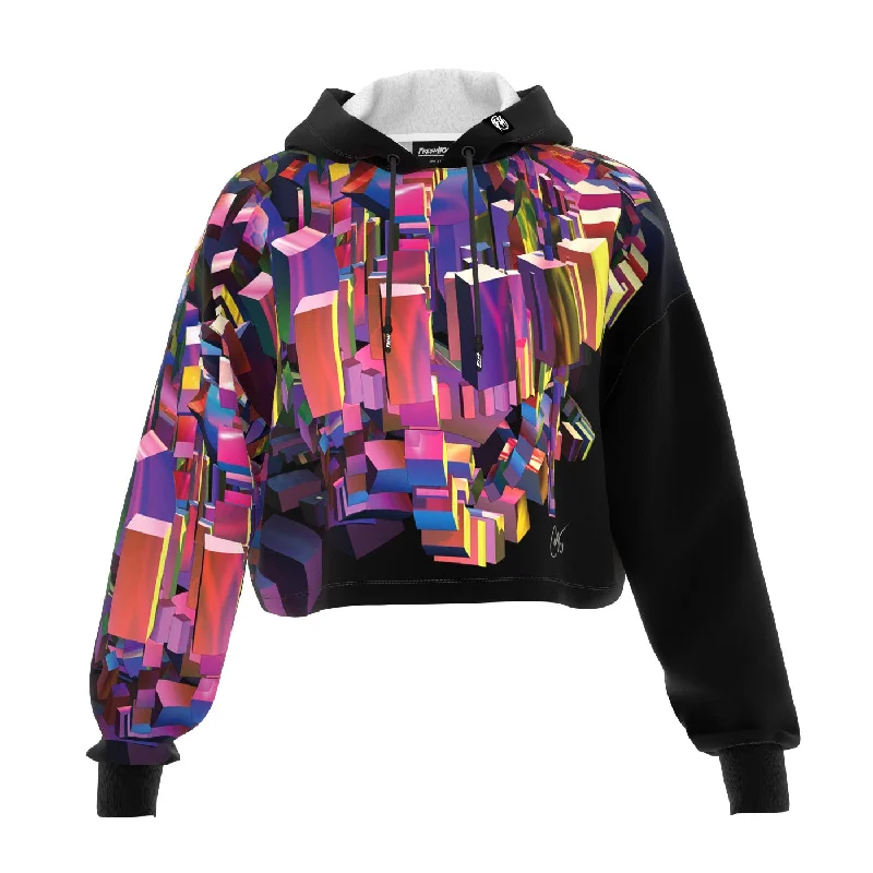 Kaotic Mind Cropped Hoodie