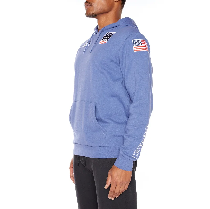 Malmo US Hoodie - Blue Fiord