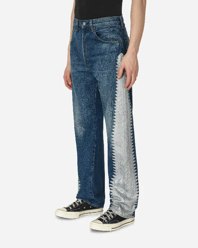 Slam Jam 501® Custom Pants Blue Stone Washed