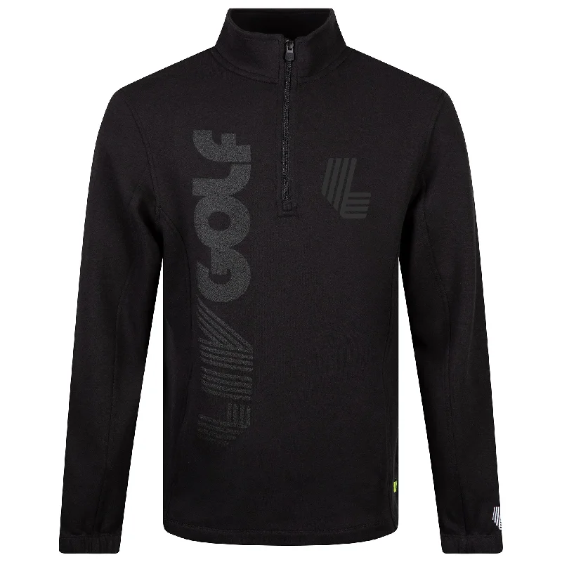 LIV Golf | Men's Quarter Zip - Black