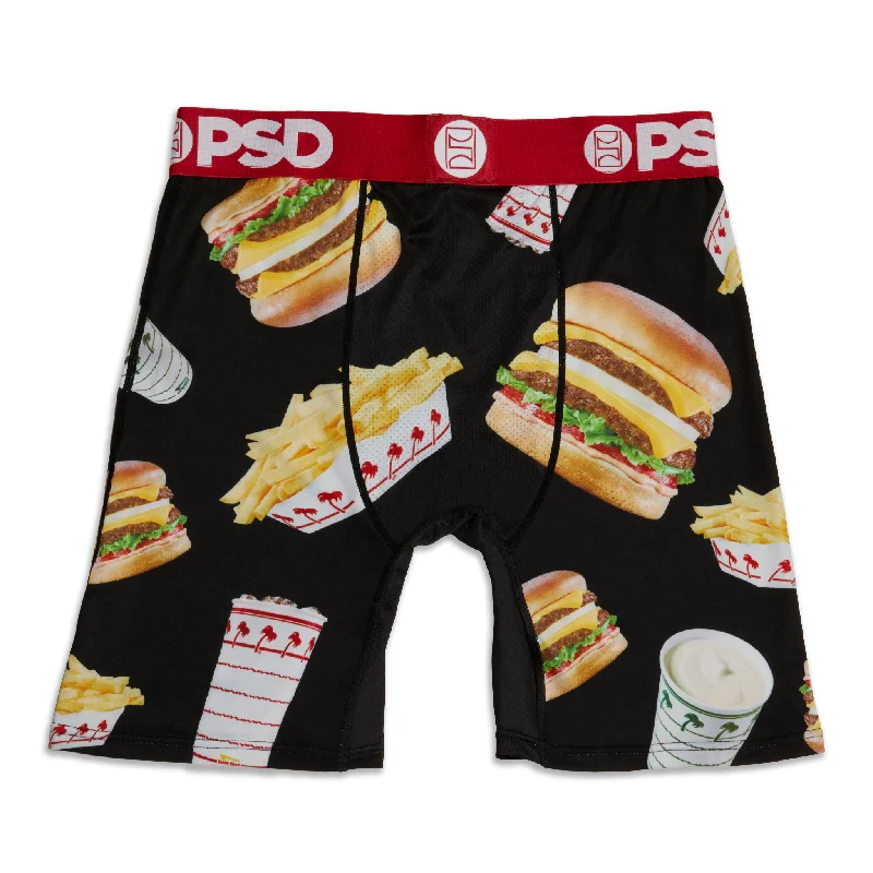 Men's Red & Black In-N-Out Briefs PSD®