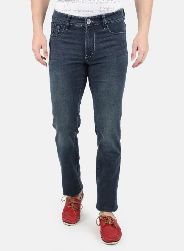 Men Blue Narrow Fit Denim