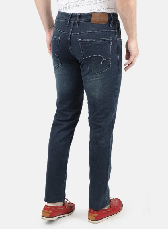 Men Blue Narrow Fit Denim