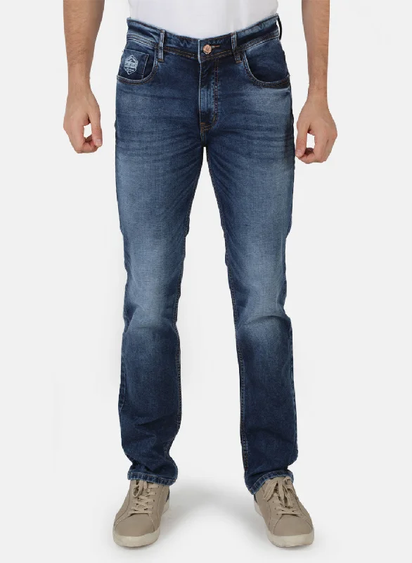 Men Blue Regular Fit Denim