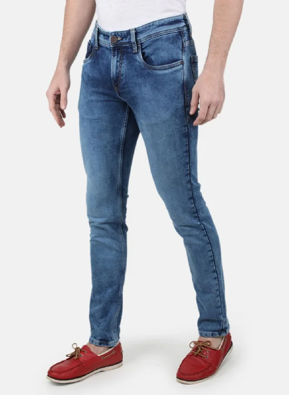 Men Blue Regular Fit Denim