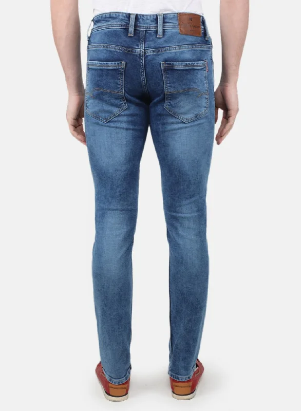 Men Blue Regular Fit Denim