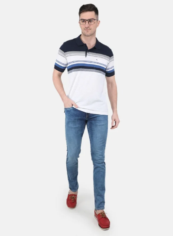 Men Blue Regular Fit Denim