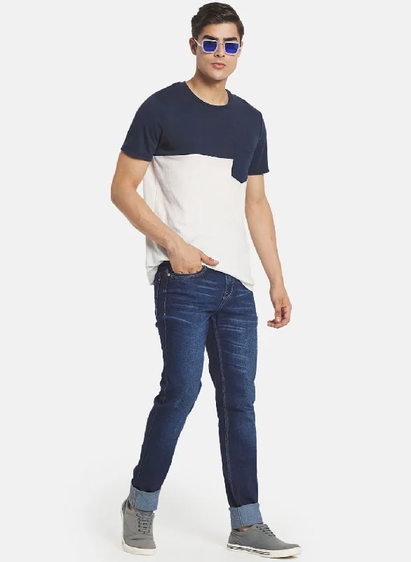 Men Blue Skinny Fit Denim