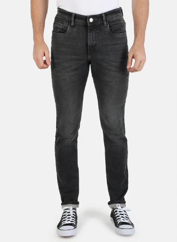 Men Grey Skinny Fit Denim