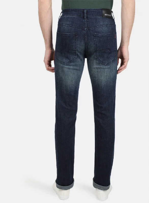 Mens NAvy Blue NArrow Denim