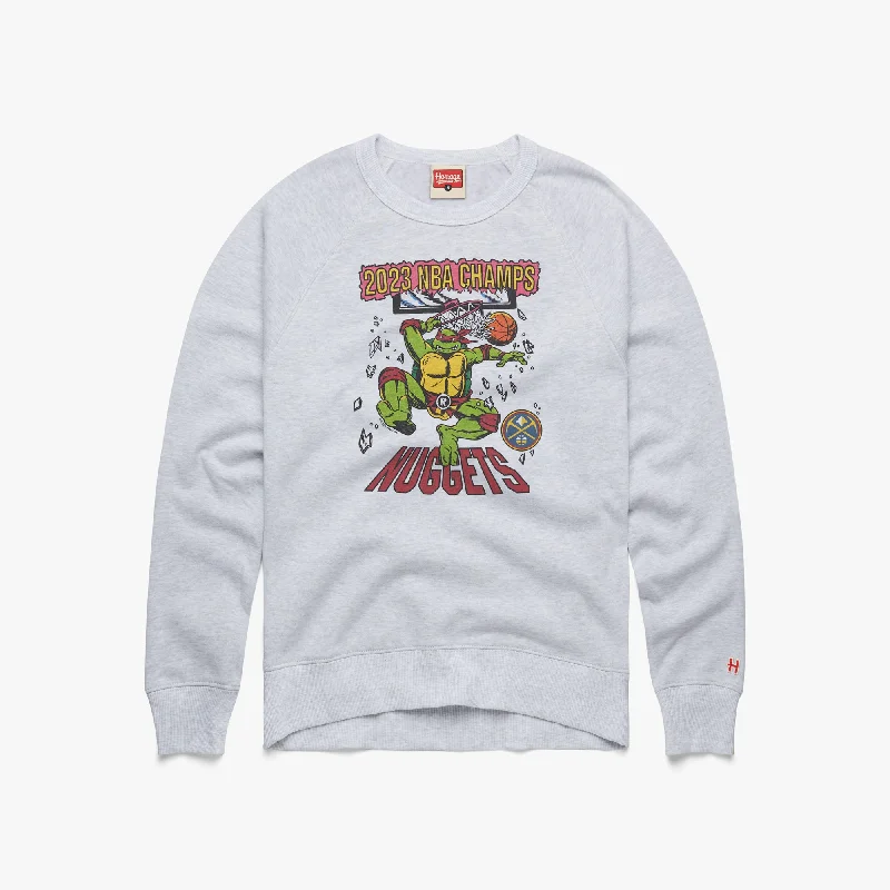 NBA x TMNT 2023 Champs Denver Nuggets Crewneck