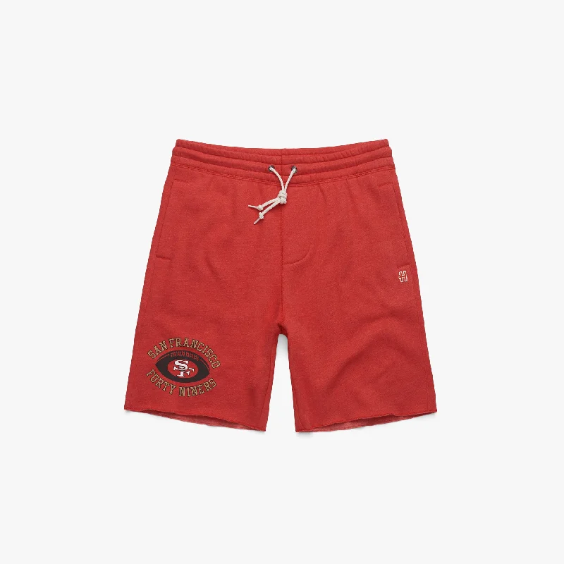 San Francisco 49ers Pigskin Sweat Shorts