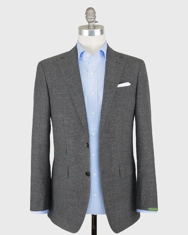 Kincaid No. 3 Suit in Mid-Grey High-Twist