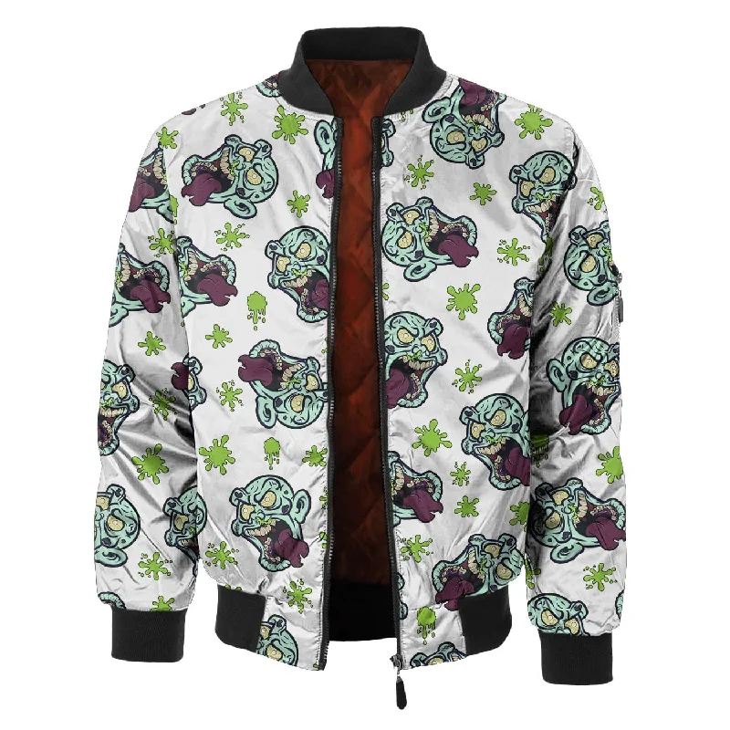 Silly Zombie Bomber Jacket