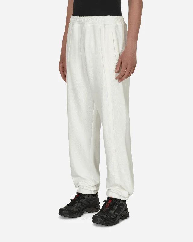 Panel Basic Sweatpants White