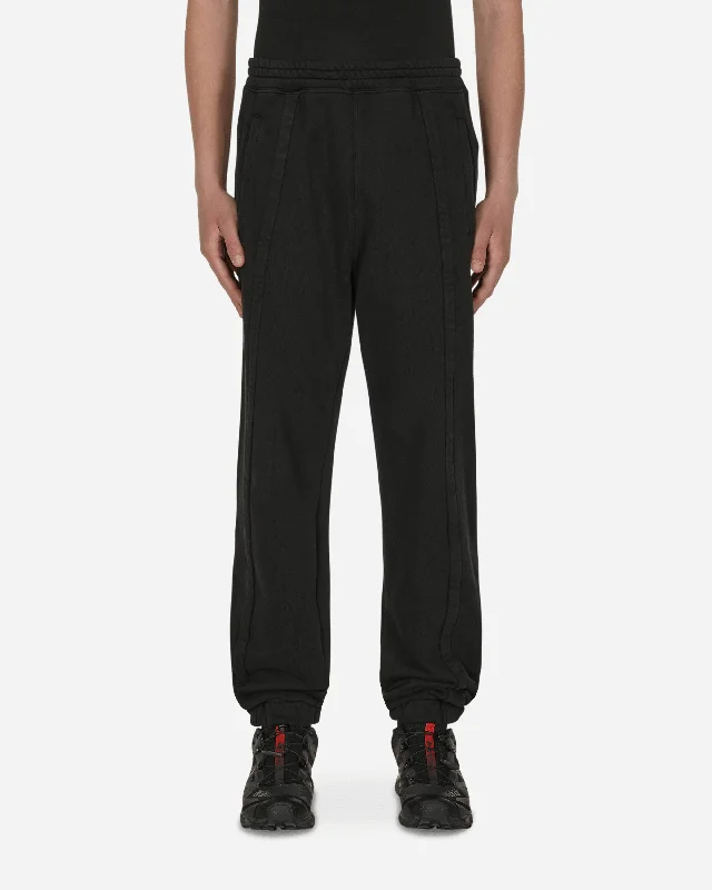 Panel Basic Sweatpants Black