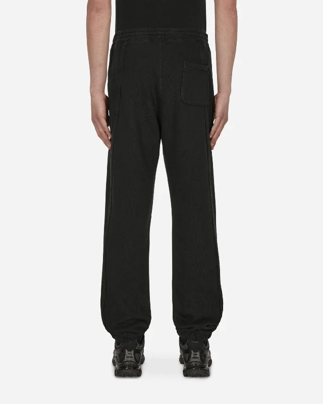 Panel Basic Sweatpants Black