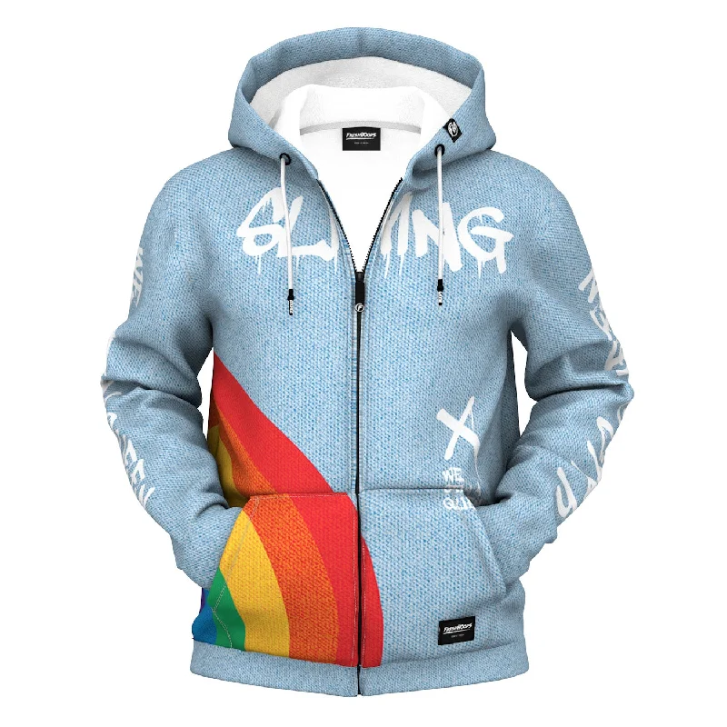 Sliving Zip Up Hoodie