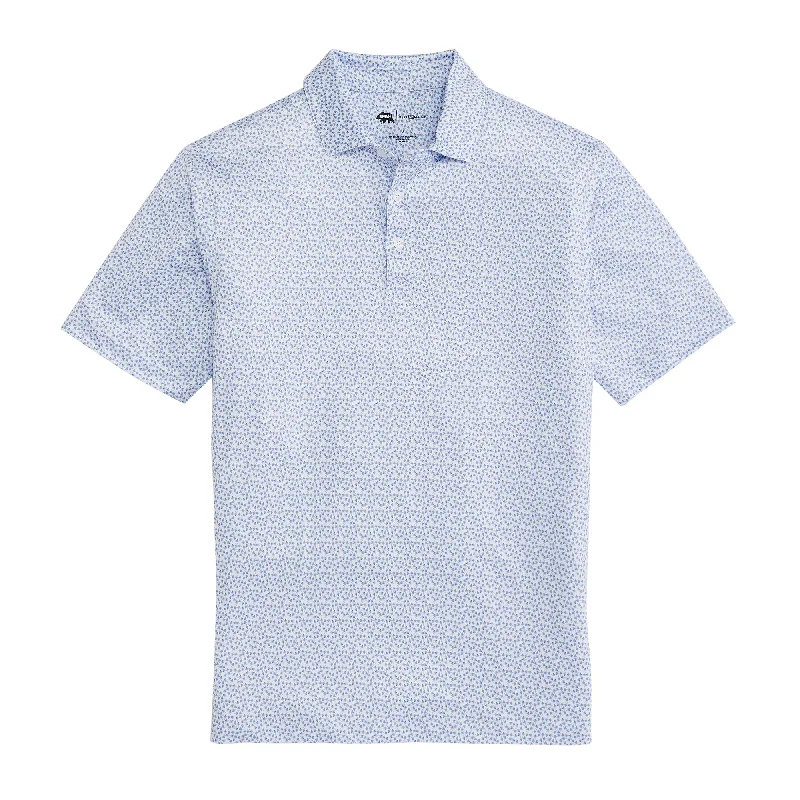 Thistle Printed Performance Polo - Daybreak