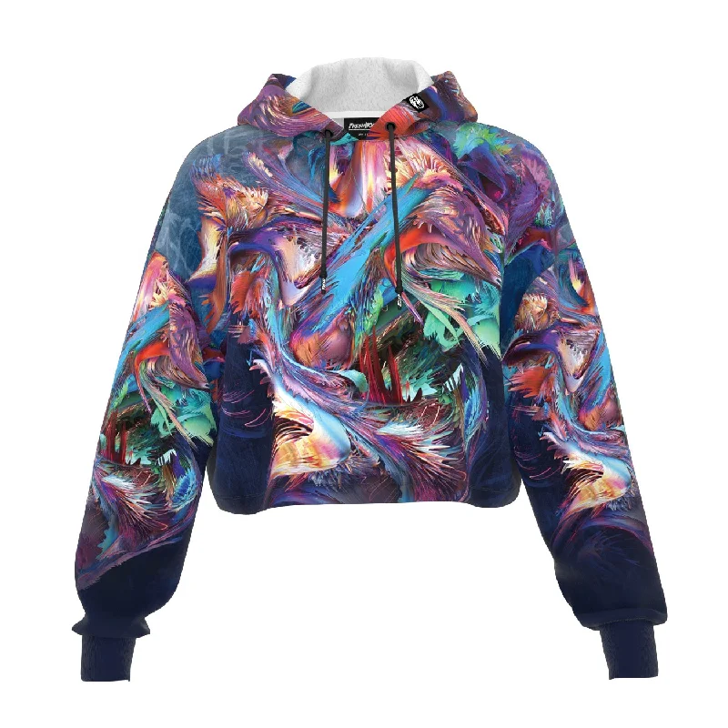 Unnaturally Alien Cropped Hoodie