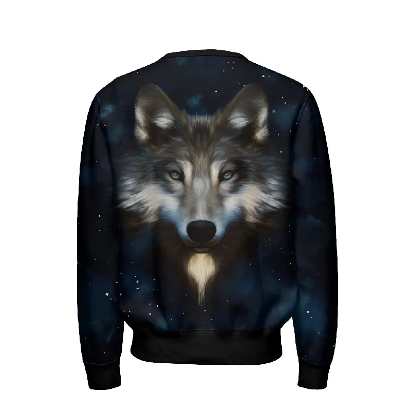 Wolf In Night Sweatshirt