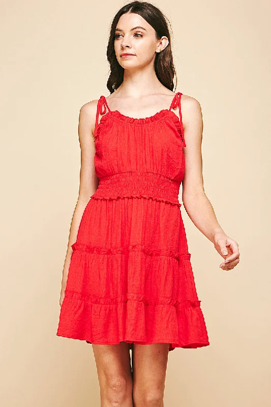 Cami Ruffle Dress