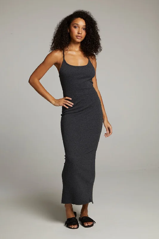 Emma Black Maxi Dress