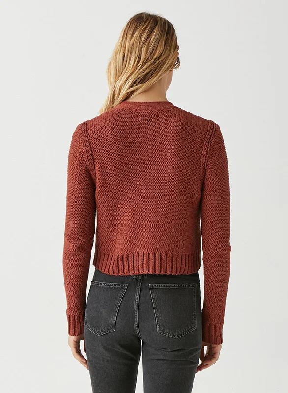 Fran Crop Sweater Cardigan