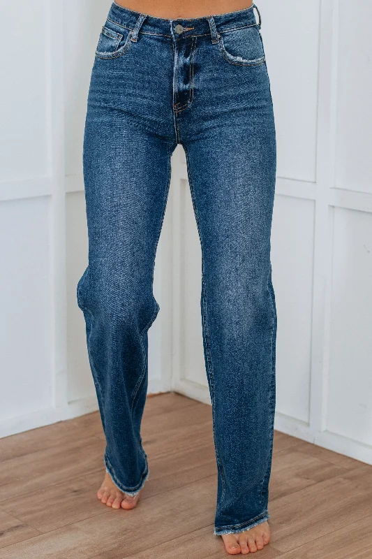 Jenea Risen Jeans - Dark Wash