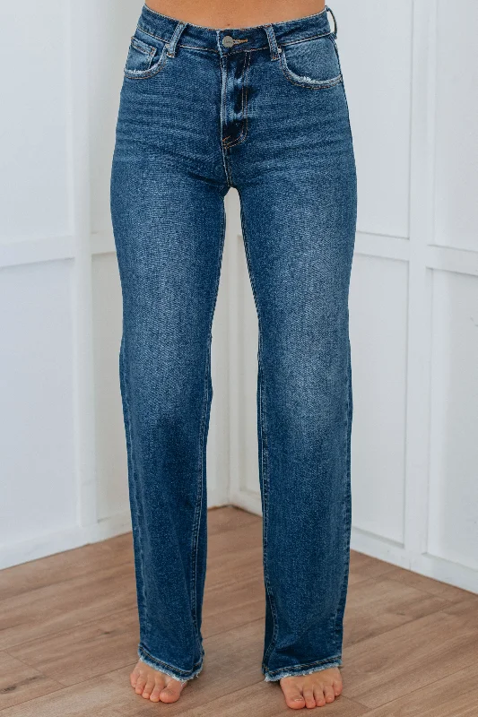 Jenea Risen Jeans - Dark Wash