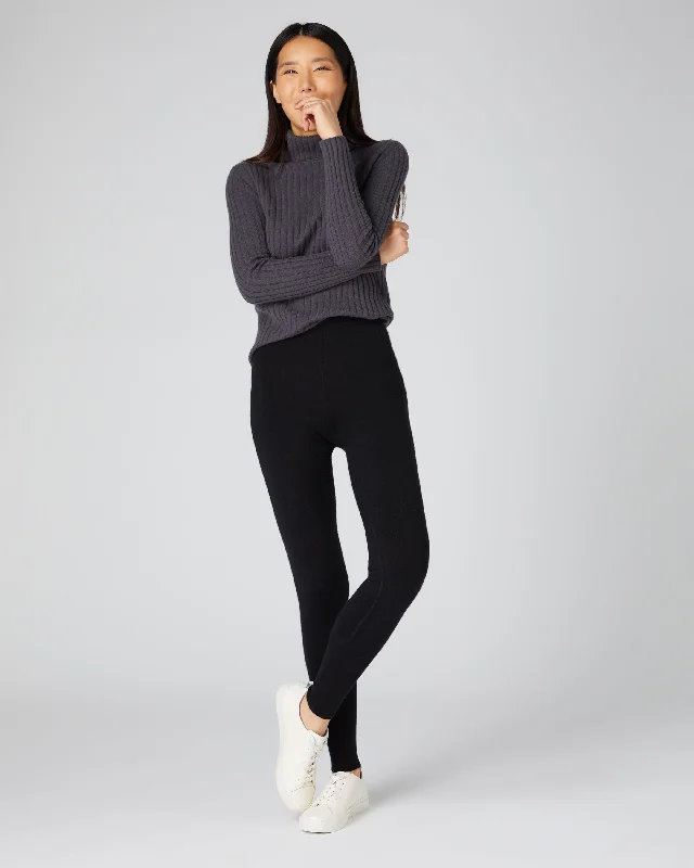 Women's Thea Cashmere Leggings Black