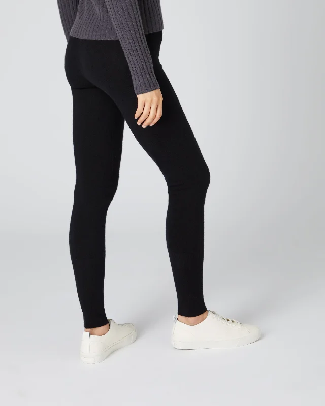 Women's Thea Cashmere Leggings Black