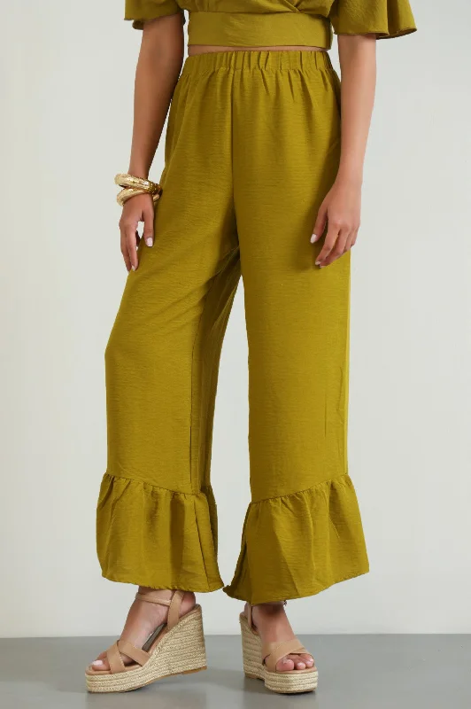 RESORT FLARED PANTS