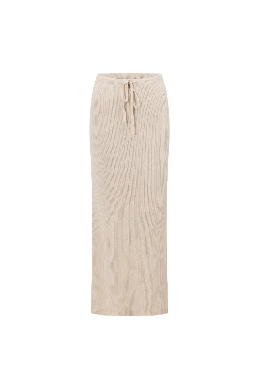 Briana Midi Skirt - Nougat