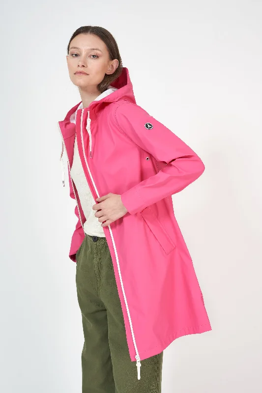 Waterproof Rain Coat - Nuovola - Hot Pink