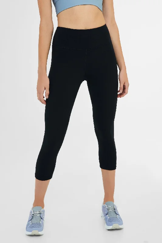 Legging capri athlétique taille haute 21'', Velvety - Femme