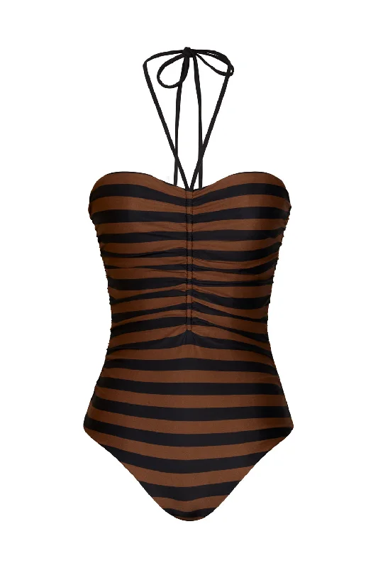 Ucayali River Onepiece in Black & Brown