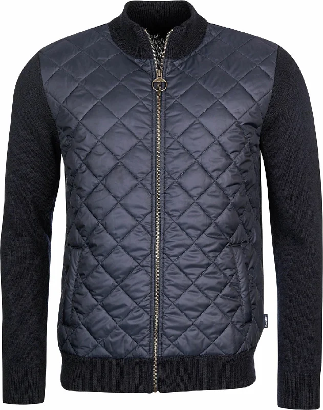 Essential Diamond Quilt Zip Through Sweater - Men's|-|Chandail zippé en tissu matelassé Essential Diamond - Homme