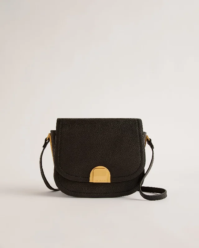 Imilda Satchel Crossbody Bag With Lock Detail